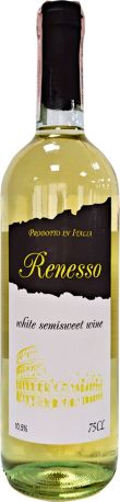 Вино Renesso Vino Bianco Semisweet белое полусладкое 0.75 л 10.5%