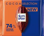 Шоколад Ritter Sport насыщенный темный 74% какао 100 г Шоколад Ritter Sport насыщенный темный 74% какао 100 г