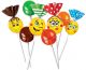 Упаковка карамели Roshen LolliPops с коктейльными вкусами 147 г х 22 шт
