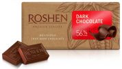 Упаковка шоколада Roshen Чёрный 56% 90 г х 22 шт Упаковка шоколада Roshen Чёрный 56% 90 г х 22 шт