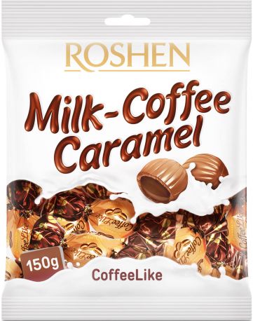 Упаковка карамели Roshen CoffeeLike 150 г х 12 шт