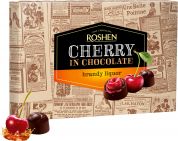 Конфеты Roshen вишня с бренди-ликером 155 г Конфеты Roshen вишня с бренди-ликером 155 г