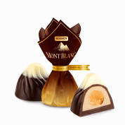 Конфеты Roshen Mont Blanc с цельным лесным орехом 0.5 кг Конфеты Roshen Mont Blanc с цельным лесным орехом 0.5 кг