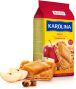 Упаковка печенья Roshen Karolina с яблоком и корицей 225 г x 12 шт