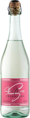 Фраголино San Mare со вкусом клубники белый сладкий 0.75 л 7.5%