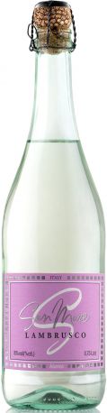 Вино игристое San Mare Lambrusco dell'Emilia Bianco белое полусладкое 0.75 л 8%