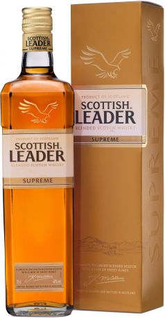 Виски Scottish Leader Supreme 4-10 лет выдержки 0.7 л 40%