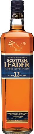 Виски Scottish Leader 12 лет выдержки 0.7 л 40%