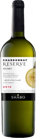 Вино Шабо Резерв Шардоне белое сухое 0.75 л 10-13%