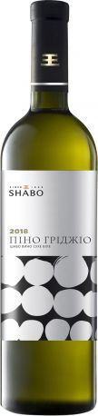 Вино Шабо Пино Гриджио сухое белое 0.75 л 12%