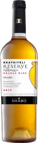 Вино Shabo Reserve Ркацители по-кахетински сухое белое 0.75 л 10.5-13.5%