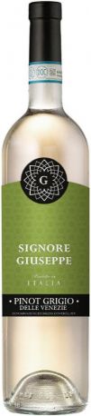 Вино Signore Giuseppe Delle Venezie Pinot Grigio Doc белое сухое 0.75 л 12%