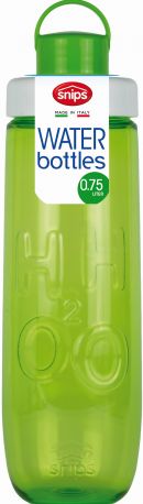 Бутылка тритановая Snips Water to go 0.75 л Зеленая - Фото 1