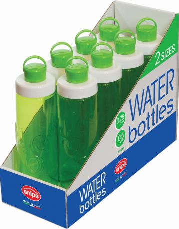 Бутылка тритановая Snips Water to go 0.75 л Зеленая - Фото 4