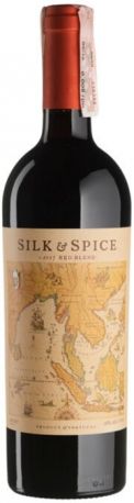 Вино Sogrape Vinhos Silk & Spice Red красное полусухое 0.75 л 14%