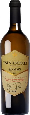 Вино KTW Speсial Collection Цинандали белое сухое 0.75 л 12.5%