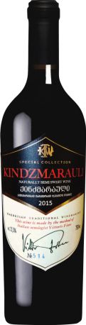 Вино KTW Speсial Collection Киндзмараули красное полусладкое 0.75 л 11.5%