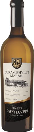 Вино Guramishvili’s Marani Чхавери белое сухое 0.75 л 11.5%