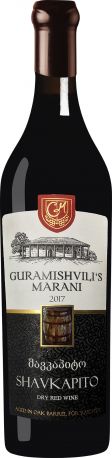 Вино Guramishvili’s Marani Шавкапито красное сухое 0.75 л 11.5%