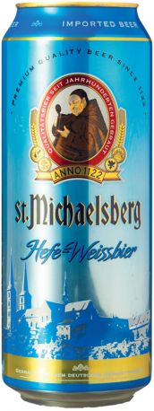 Пиво St. Michaelsberg Hefeweizen светлое нефильтрованное 5.3% 0.5 л