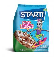 Упаковка сухого завтрака Start с молочной начинкой 500 г х 8 шт Упаковка сухого завтрака Start с молочной начинкой 500 г х 8 шт