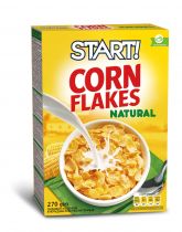 Упаковка кукурузных хлопьев Start натуральные 270 г х 12 шт Упаковка кукурузных хлопьев Start натуральные 270 г х 12 шт