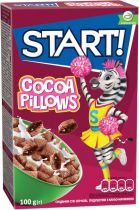 Упаковка сухого завтрака Start с какао начинкой 100 г х 24 шт Упаковка сухого завтрака Start с какао начинкой 100 г х 24 шт