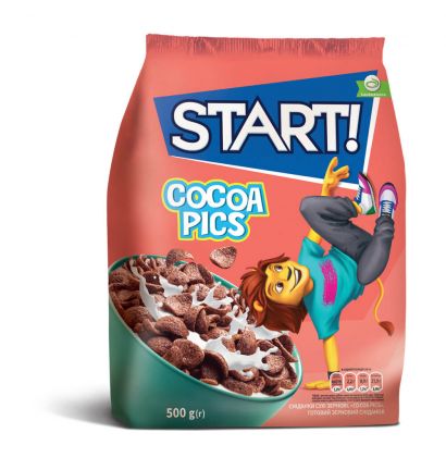 Сухой завтрак Start Cocoa pics 500 г