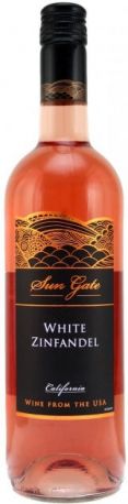 Вино Sun Gate Зинфандель 2017 розовое полусухое 0.75 л 10%