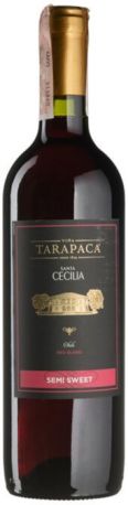Вино Tarapaca Santa Cecilia Semi Sweet Red красное полусладкое 0.75 л 10.5%