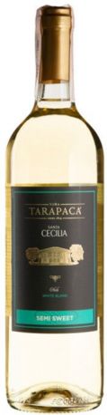 Вино Tarapaca Santa Cecilia Semi Sweet White белое полусладкое 0.75 л 10.5%