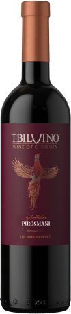 Вино Tbilvino Пиросмани красное полусладкое 0.75 л 12.5%