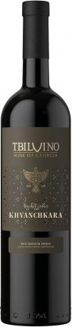 Вино Tbilvino Хванчкара красное полусладкое 0.75 л 11%