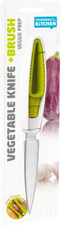 Овощечистка Tomorrow's Kitchen Vegetable Knife + Brush со щеткой 23 см - Фото 4