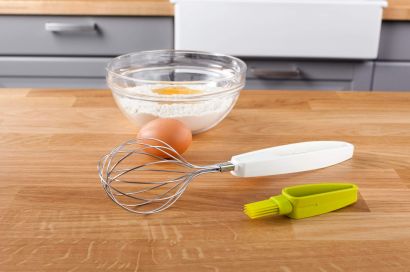 Кондитерский венчик Tomorrow's Kitchen Whisk + Brush с кисточкой 30 см - Фото 3