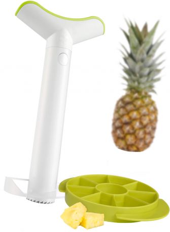 Нож для ананасов Tomorrow's Kitchen Pineapple Slicer & Wedger J-Hook 22 см - Фото 2