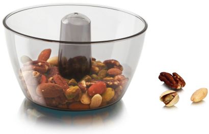 Пищевой контейнер Tomorrow's Kitchen Popsome Candy&Nuts с крышкой-дозатором 450 мл Розовый - Фото 2