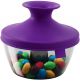 Пищевой контейнер Tomorrow's Kitchen Popsome Candy&Nuts с крышкой-дозатором 450 мл Фиолетовый - Фото 1