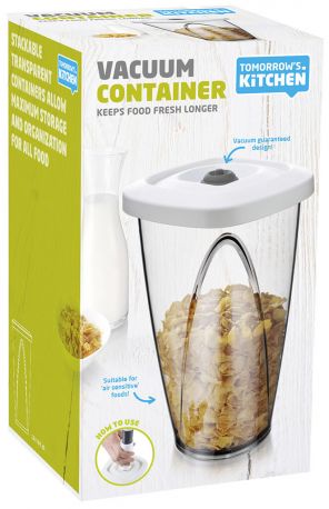 Пищевой контейнер Tomorrow's Kitchen Vacuum Container вакуумный 2.3 л - Фото 3