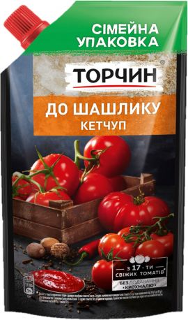 Упаковка кетчупа Торчин к шашлыку 540 г х 16 шт - Фото 1
