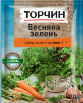 Приправа Торчин Весенняя зелень, смесь зелени и специй 25 г Приправа Торчин Весенняя зелень, смесь зелени и специй 25 г