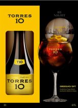 Бренди Torres Gran Reserva 10 лет выдержки 0.7 л 38% сувенирный набор + 1 бокал Бренди Torres Gran Reserva 10 лет выдержки 0.7 л 38% сувенирный набор + 1 бокал