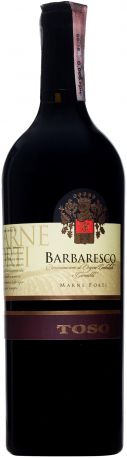 Вино TOSO Barbaresco DOCG красное сухое 0.75 л 14%