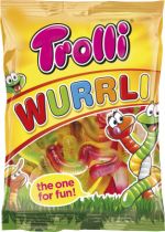 Конфеты жевательные Trolli Wurrli 200 г Конфеты жевательные Trolli Wurrli 200 г