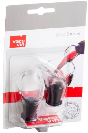 Лейка для розлива вина Vacu Vin Wine Server Crystal Black - Фото 2