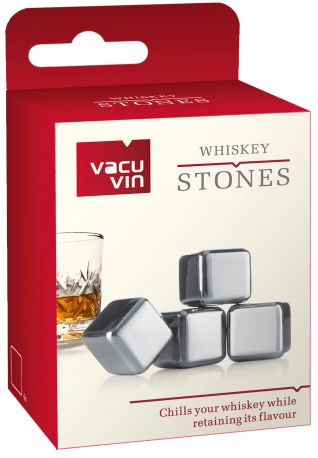 Набор камней для охлаждения виски Vacu Vin Whiskey Stones - Фото 1