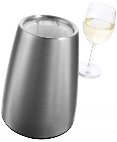 Ведро-охладитель для бутылки вина Vacu Vin Active Wine Stainless Steel - Фото 3