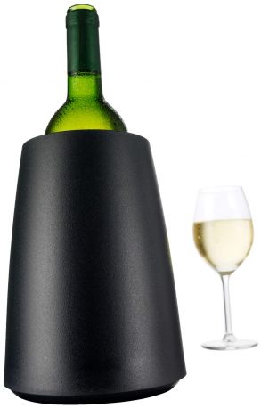 Ведро-охладитель для бутылки вина Vacu Vin Active Cooler Wine Elegant Black - Фото 3