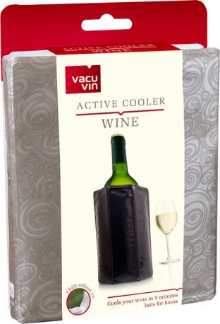 Охладитель для бутылки вина Vacu Vin Active Cooler Wine Platinum - Фото 2