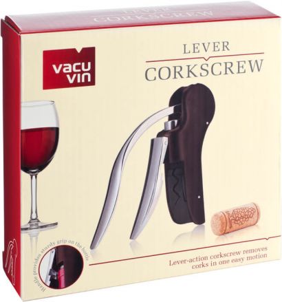 Штопор Vacu Vin Lever Corkscrew Vertical вертикальный - Фото 2